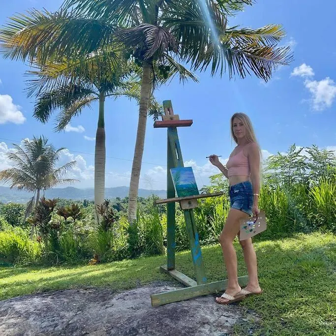 Swim & Paint Art Retreat Apartment Las Piedras